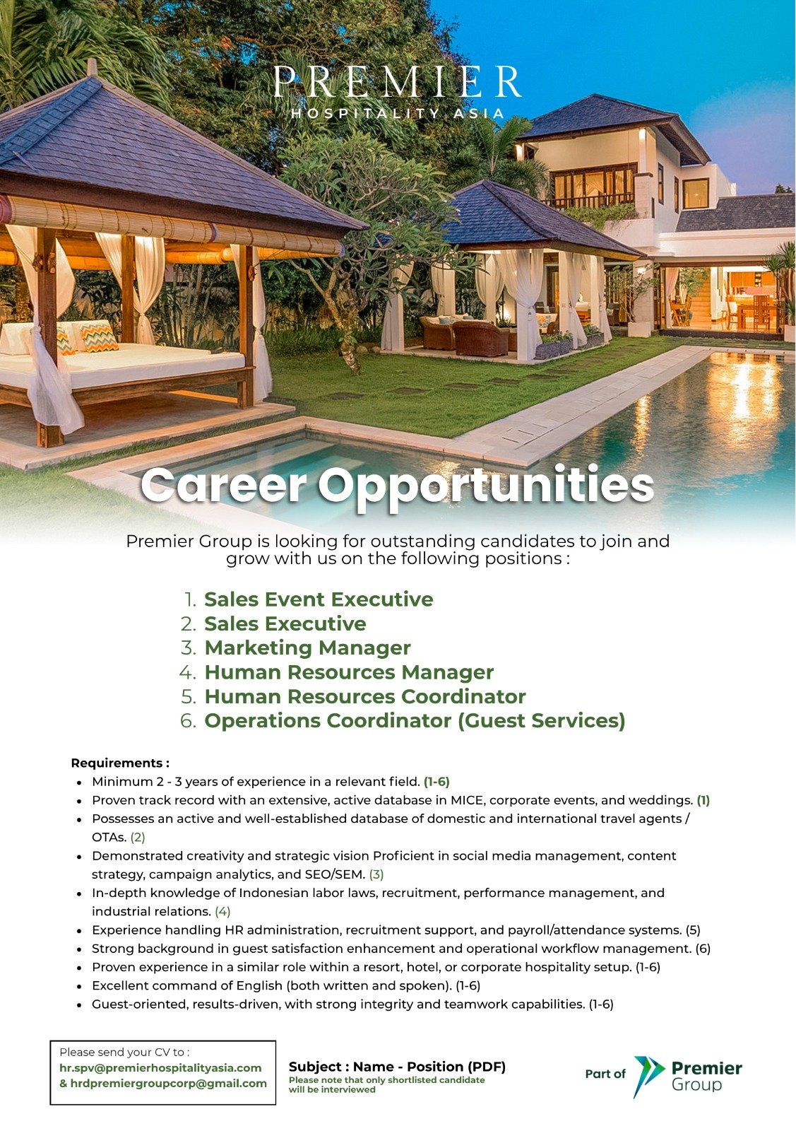 Job Flyer
