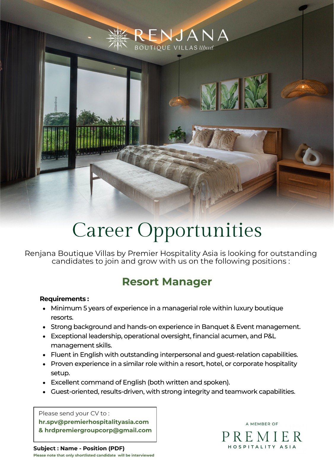 Job Flyer