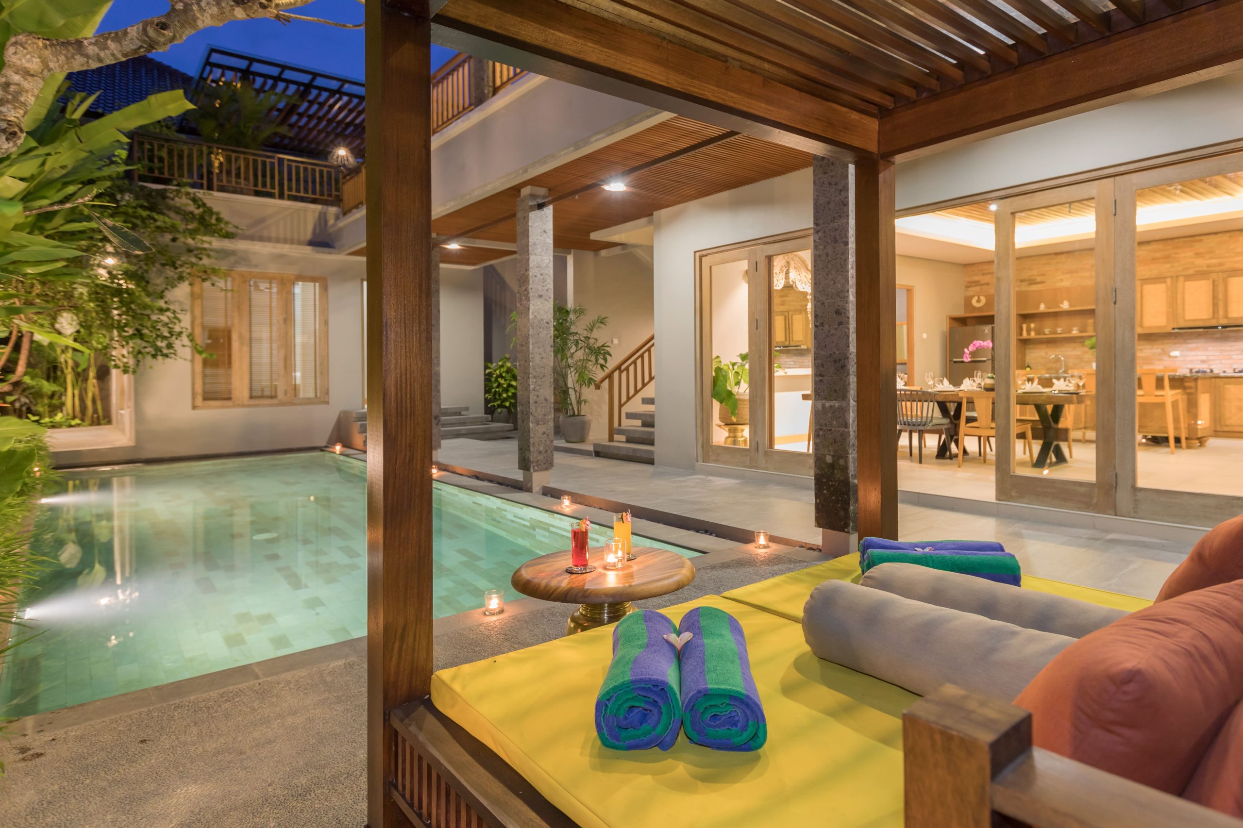 pool view villa daun canggu